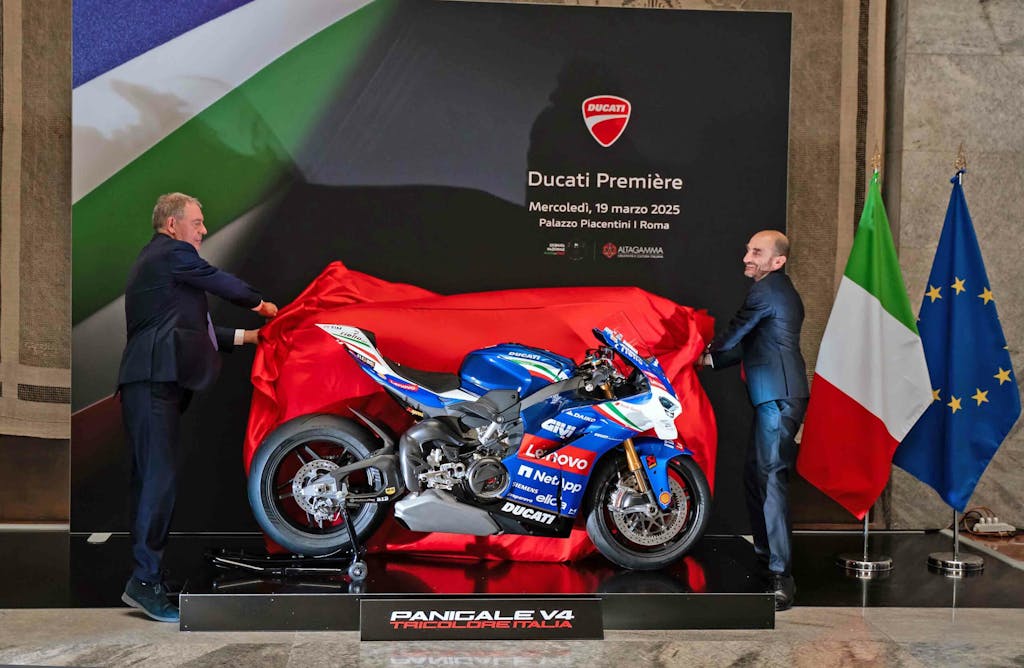 Ducati Panigale V4 Tricolore Italia 