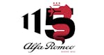 logo 115° anniversario Alfa Romeo 1910 - 2025