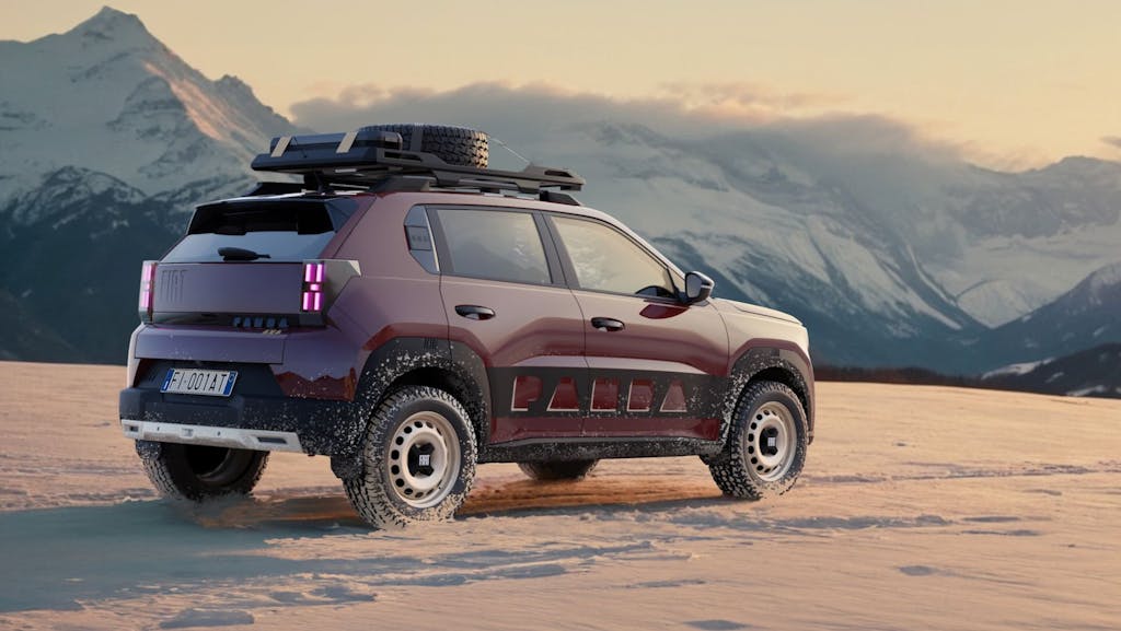 Fiat Grande Panda 4x4, il concept