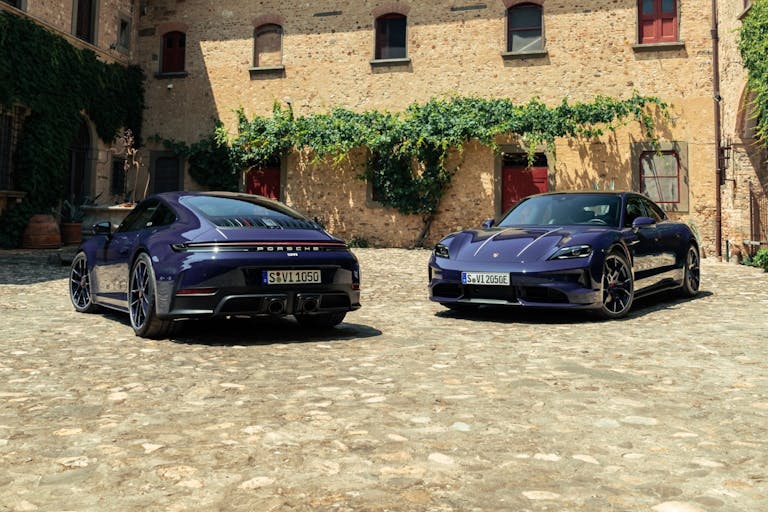 Porsche 911 e Taycan Ferragamo per il 40° anniversario Porsche Italia