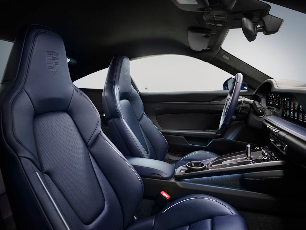 sedile Porsche 911 e Taycan 40 anni di Porsche Italia