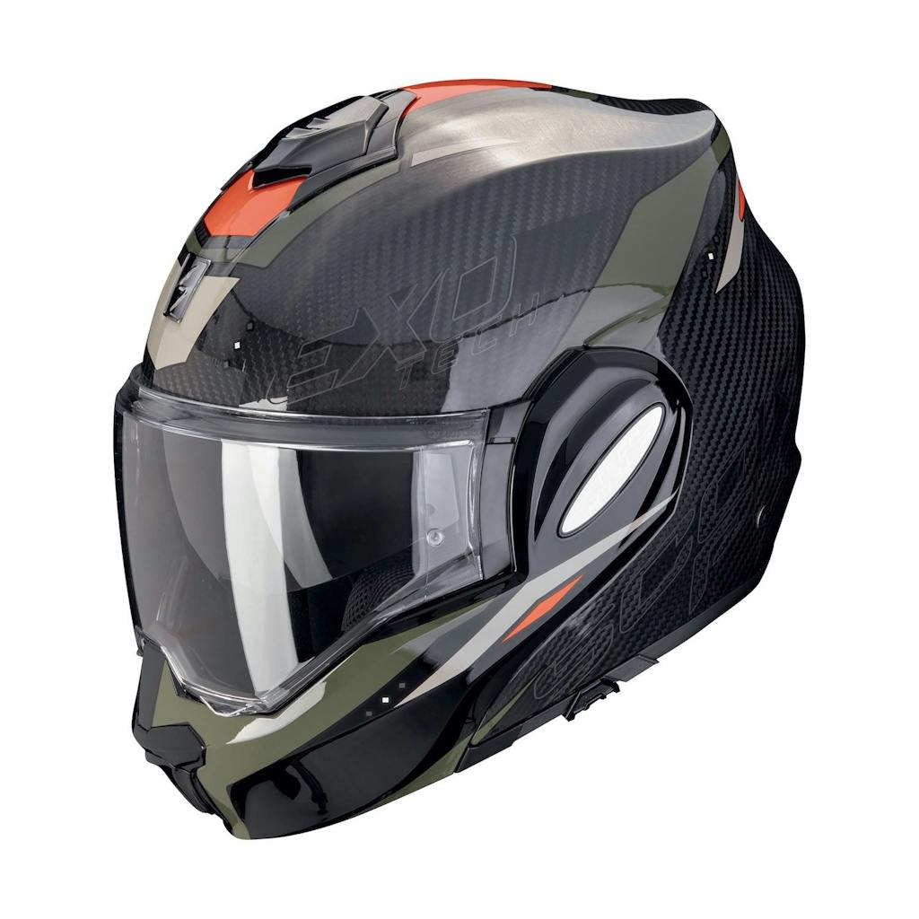Il nuovo casco Flip-Back Scorpion Exo Tech Evo Carbon