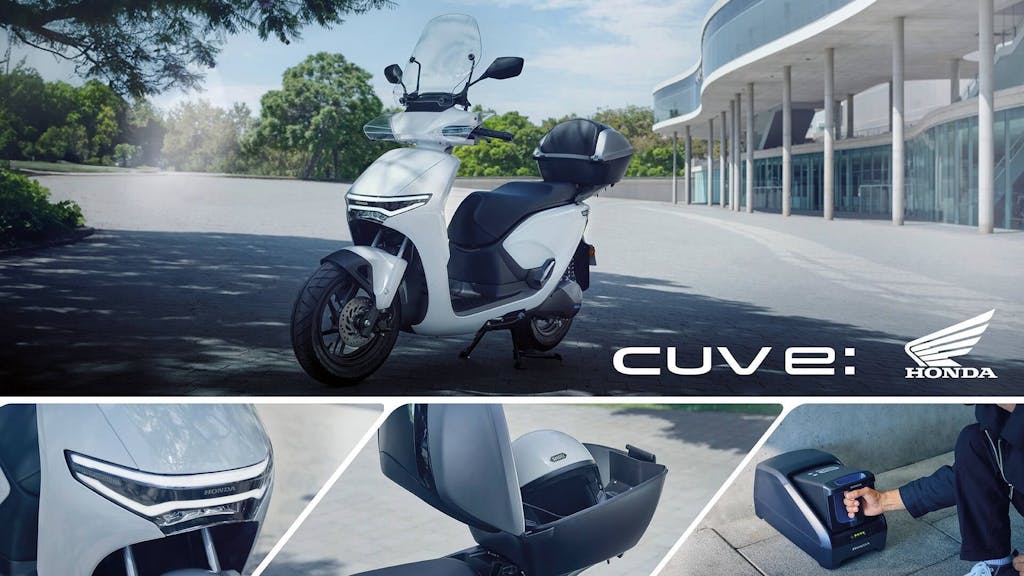 Nuovo scooter elettrico Honda CUV e: