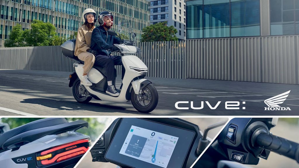 Nuovo scooter elettrico Honda CUV e: