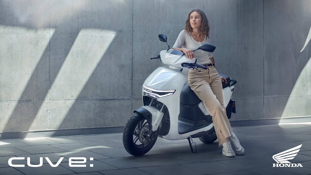 Nuovo scooter elettrico Honda CUV e: