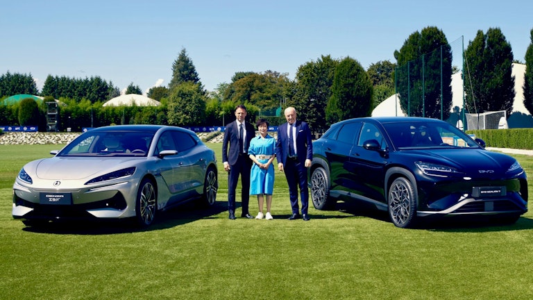 BYD e FC Inter annunciano la partnership che li legherà per tre anni