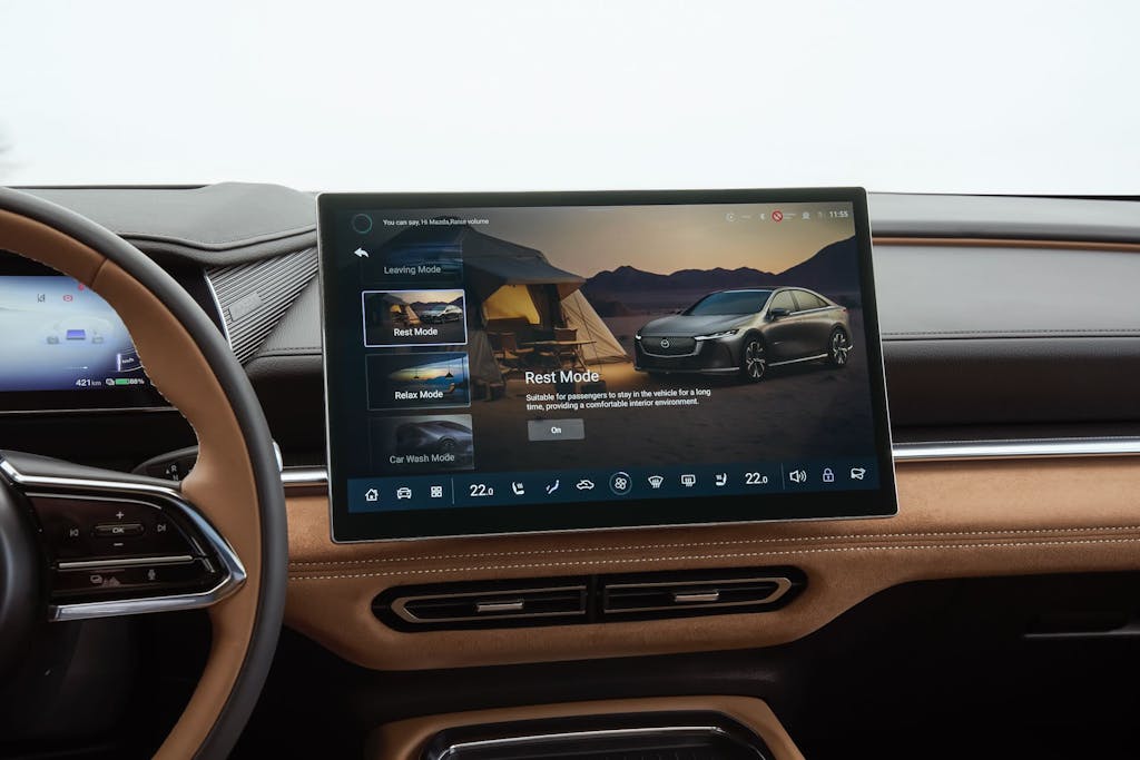 infotainment Mazda6e