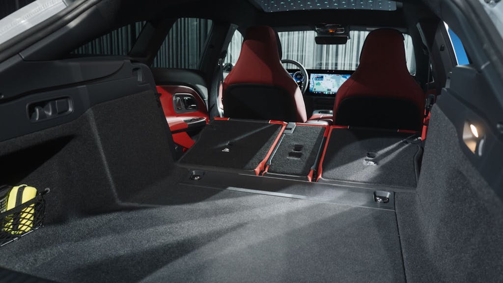 Nuova Mercedes CLA Shooting Brake 2025, bagagliaio