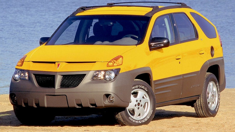 Le auto più brutte: Pontiac Aztek