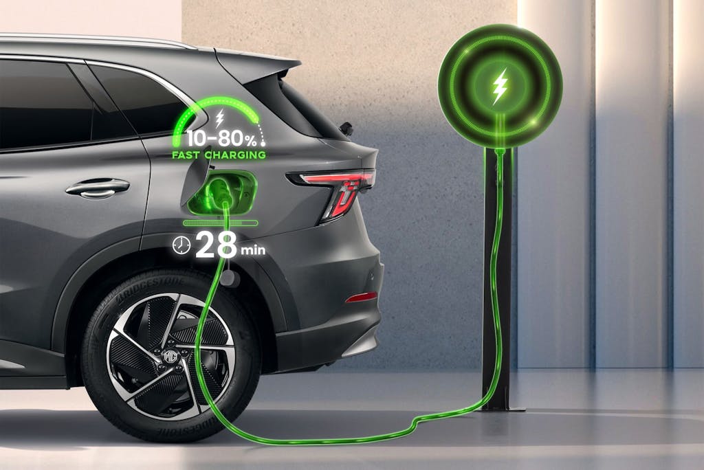 ricarica MGS5 EV 2025