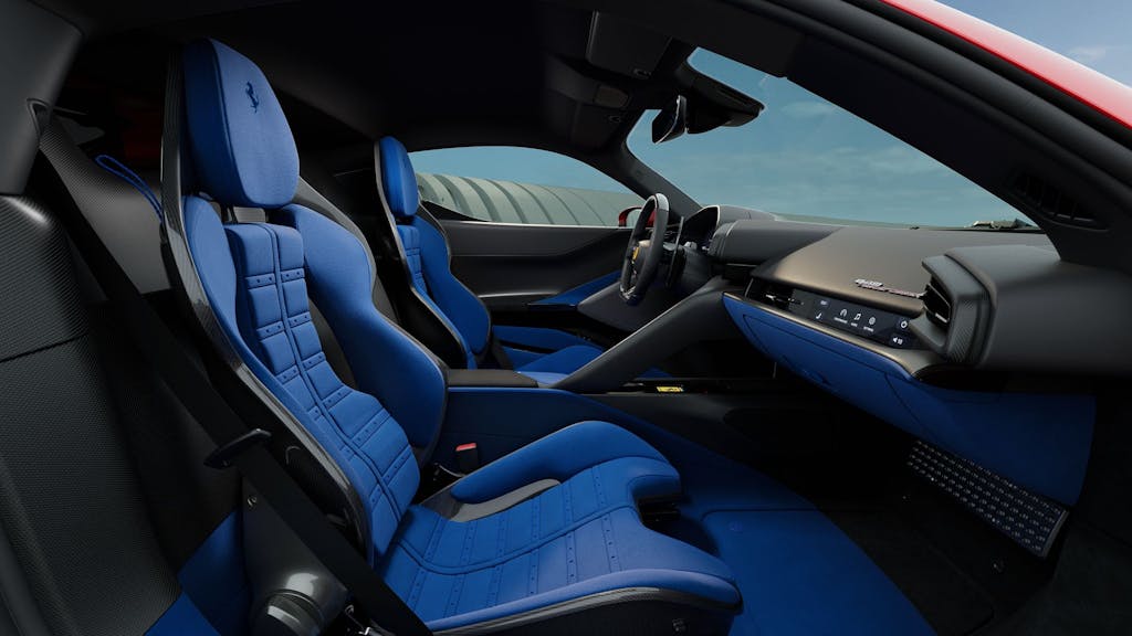 Ferrari 849 Testarossa 2025, gli interni
