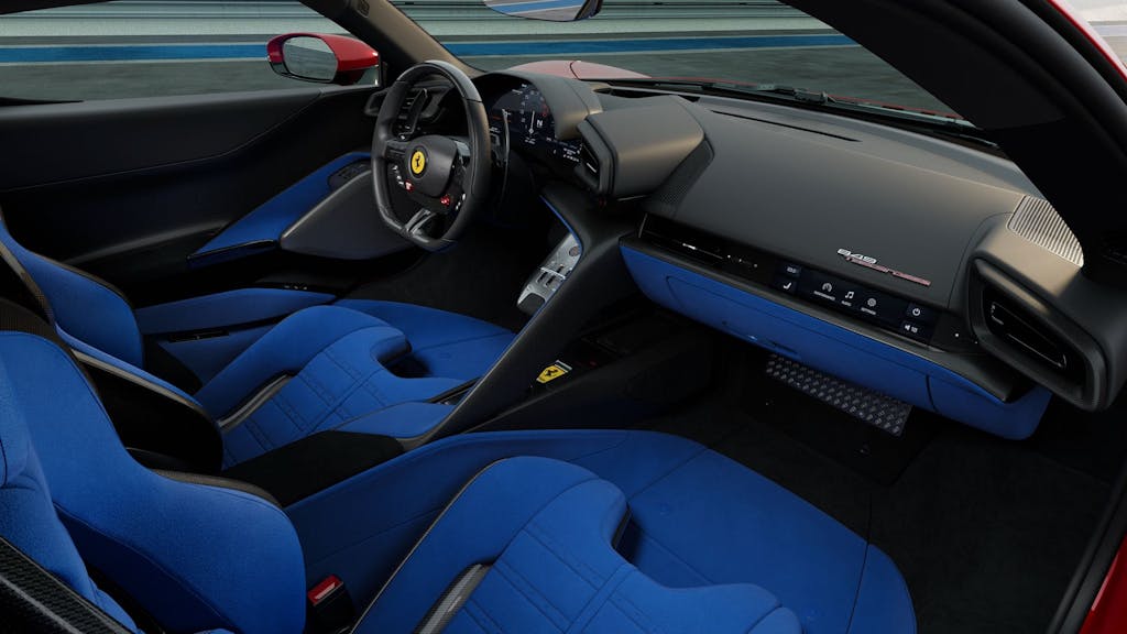 Ferrari 849 Testarossa 2025, gli interni