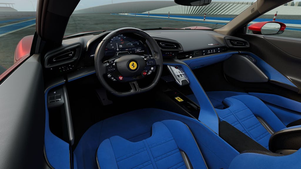 Ferrari 849 Testarossa 2025, gli interni