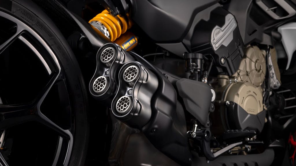 scarico Ducati Diavel V4 RS