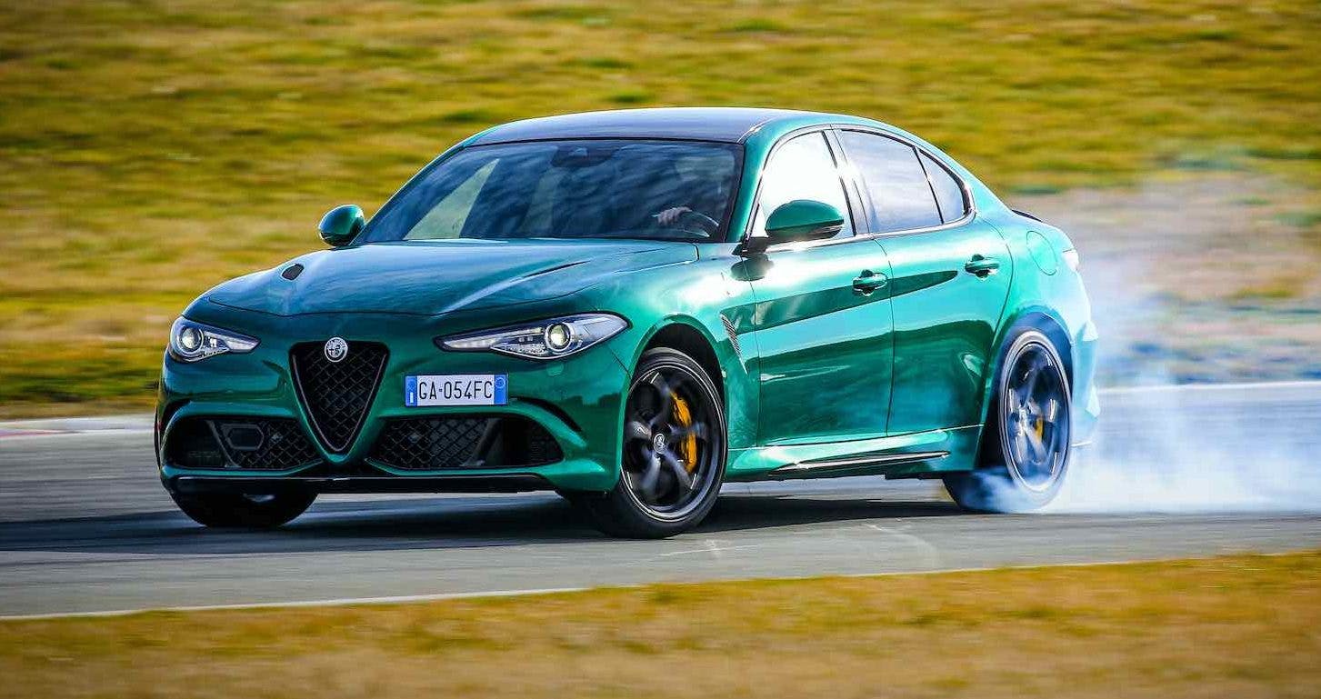 Alfa Romeo Giulia Quadrifoglio test