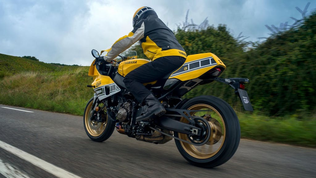 Yamaha XSR900 GP 2026 Legend Yellow