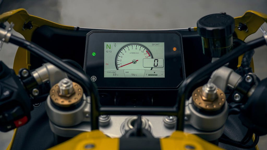 Yamaha XSR900 GP 2026 Legend Yellow