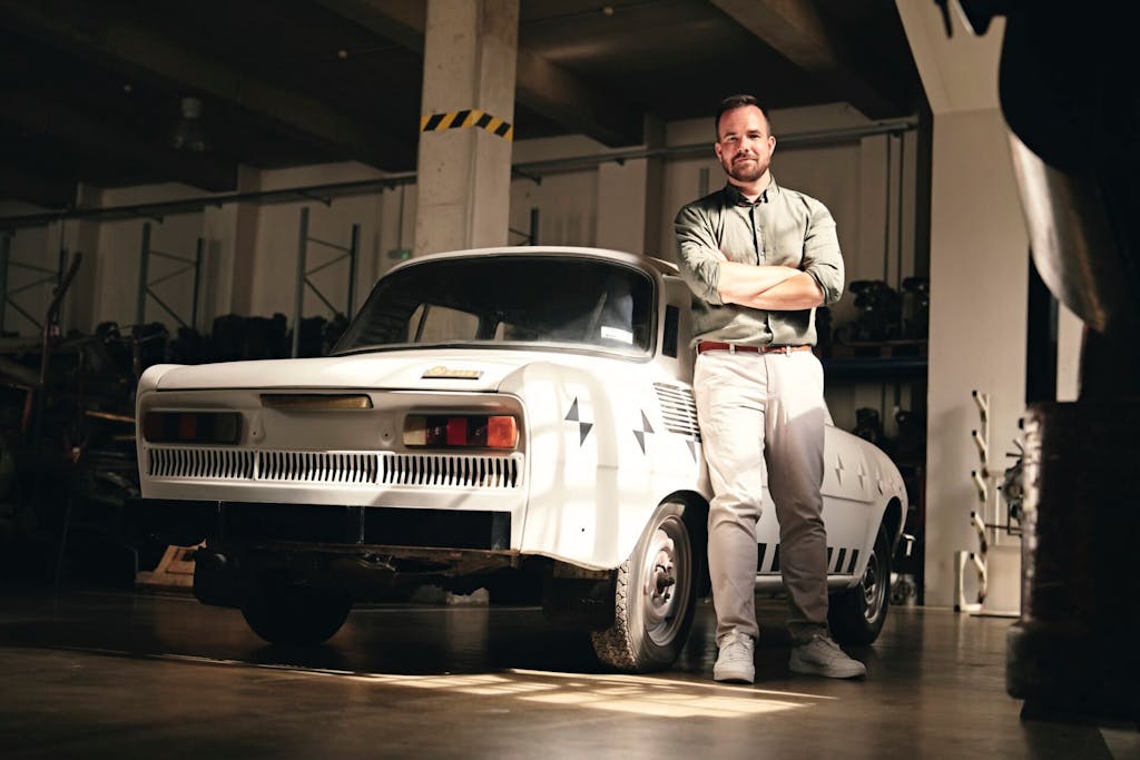 Skoda 100 e Martin Paclt