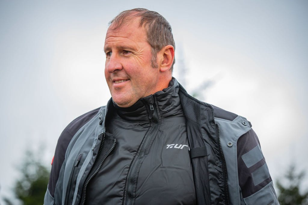 T.ur giacca Supercell Hydroscud e pantalone Fullstorm Hydroscud.