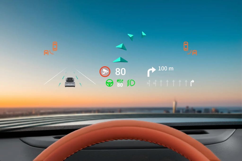 Changan Deepal S07 Head up display