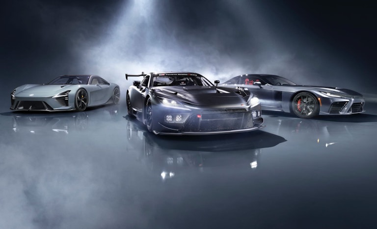 Toyota GR GT, GT3 e Lexus LFA concept