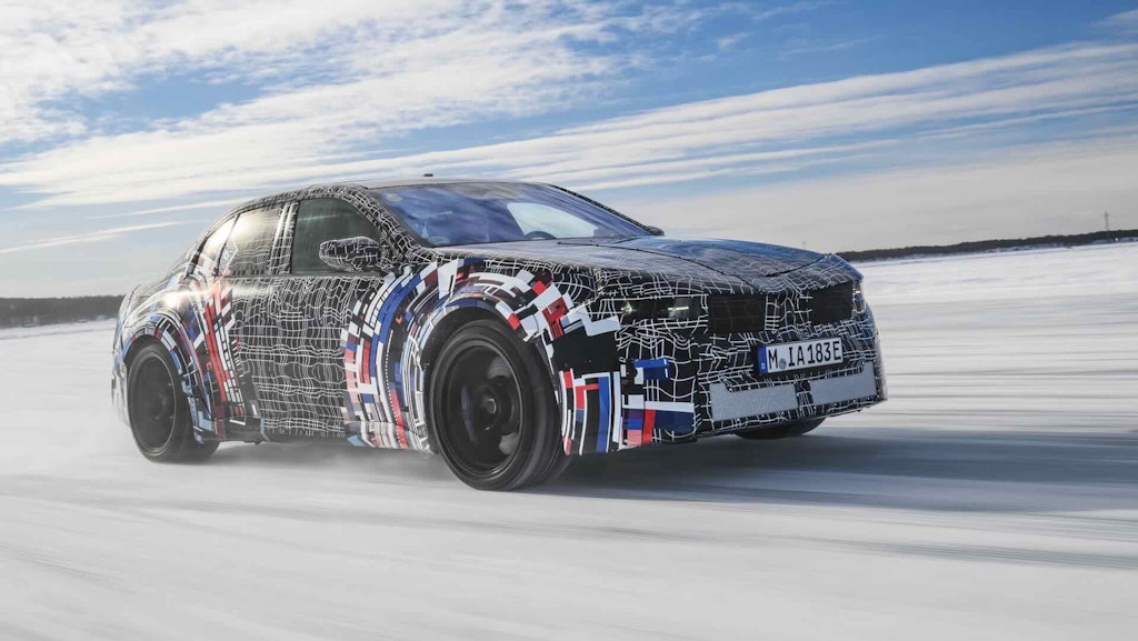 BMW M3 elettrica Neue Klasse