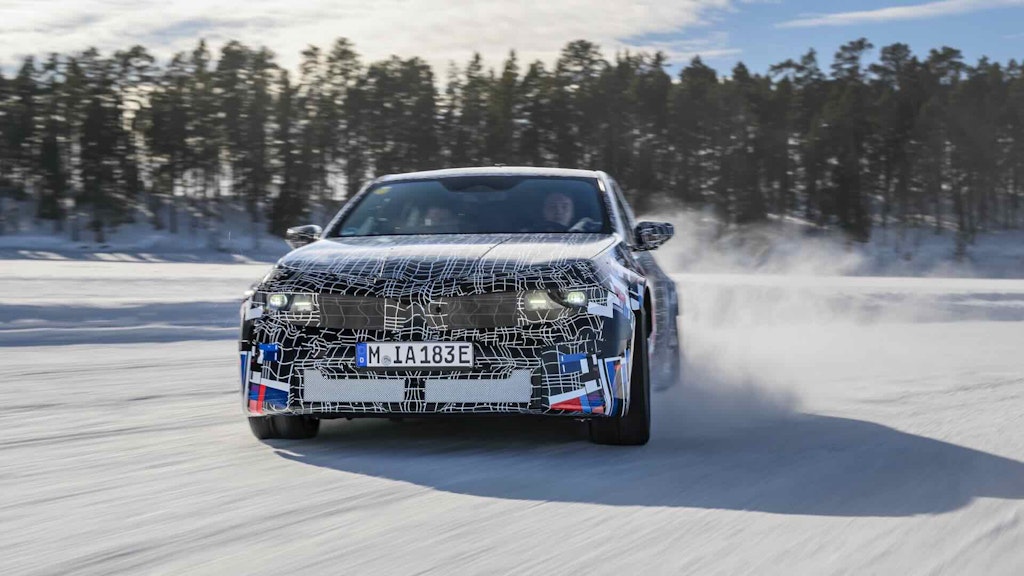 BMW M3 elettrica Neue Klasse