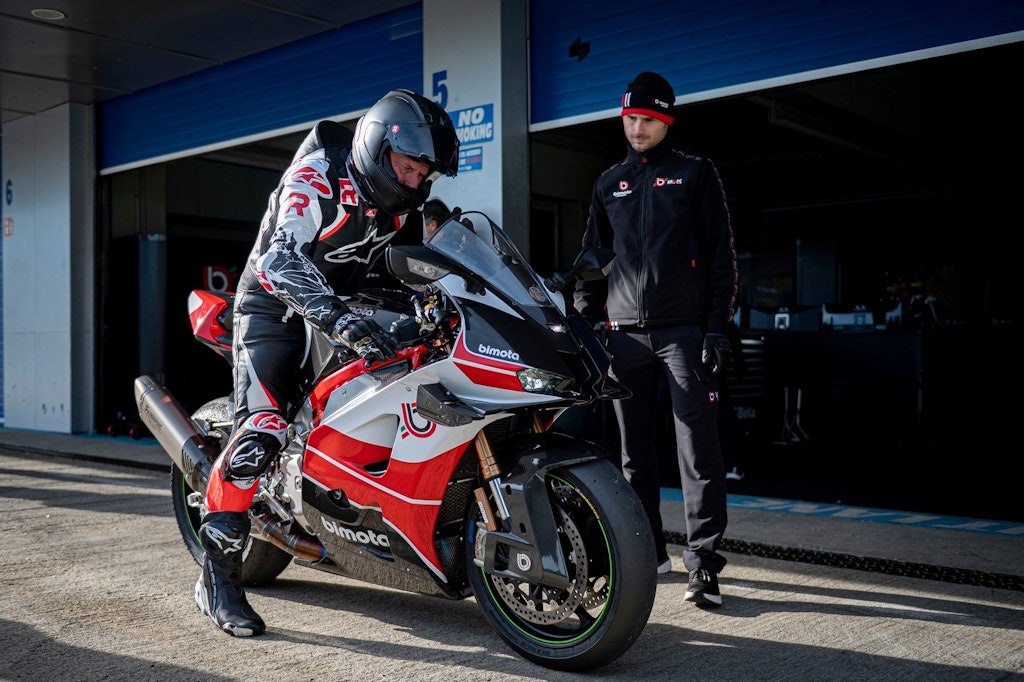 Bimota KB998 Rimini - prova