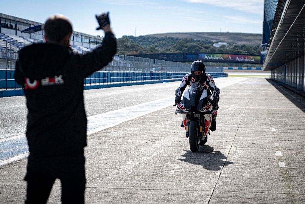 Bimota KB998 Rimini - prova