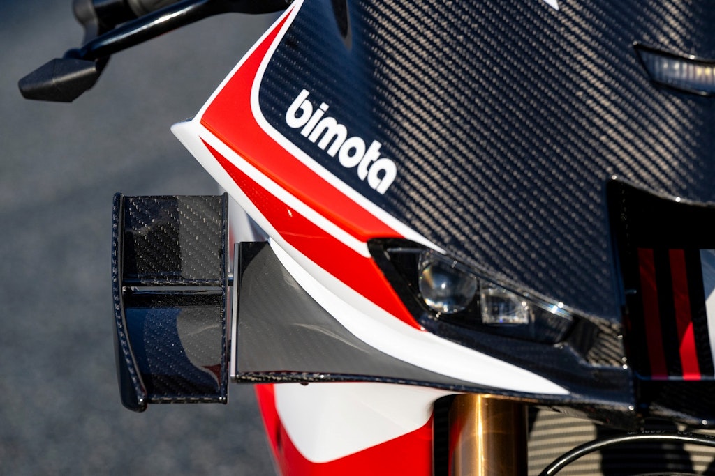Bimota KB998 Rimini - prova