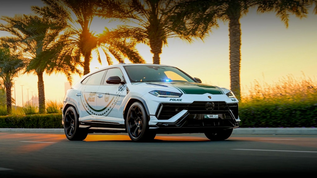Lamborghini Urus Performante polizia Dubai