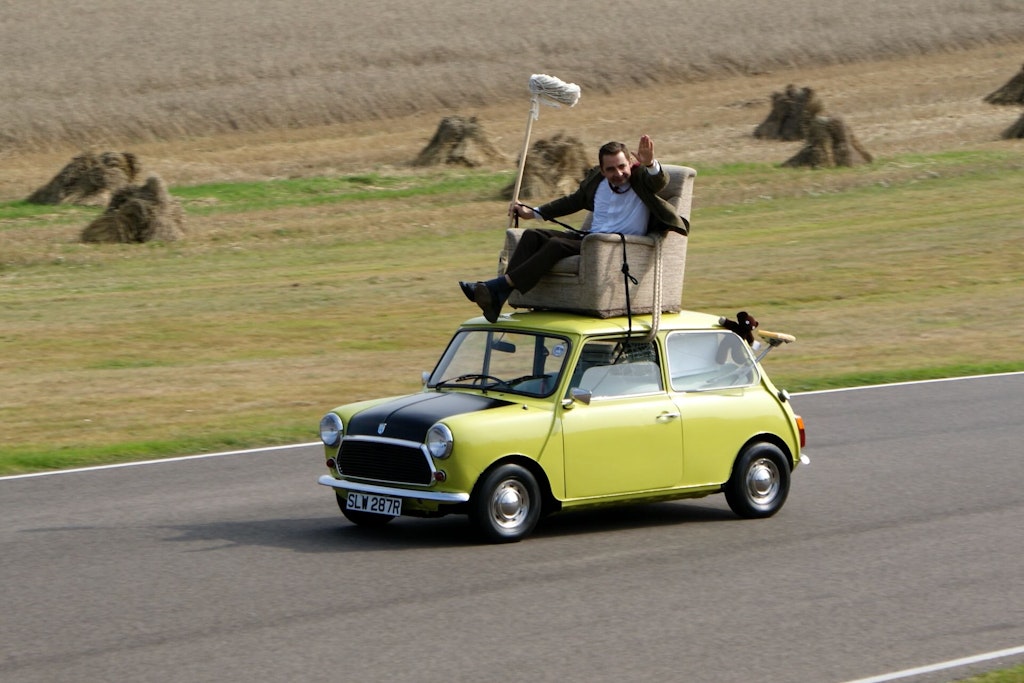 British Leyland Mini - Mr Bean