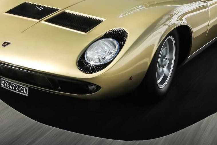 dettagli lamborghini miura