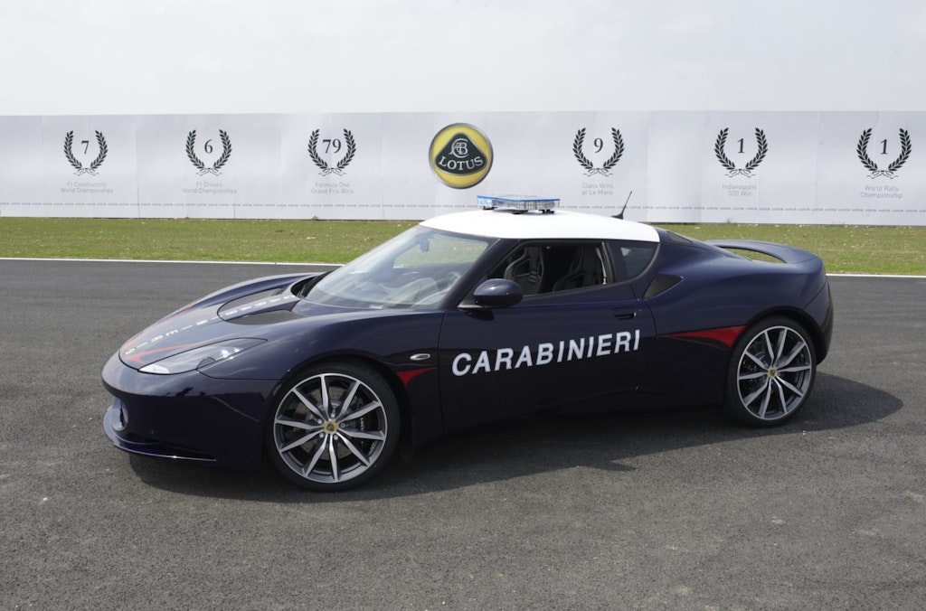 Lotus Evora Carabinieri