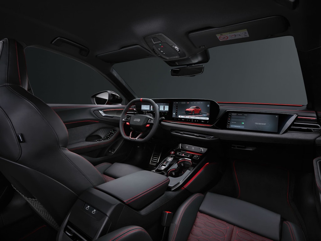 interno Audi RS 5 Avant