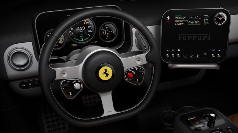 Interno Ferrari Luce