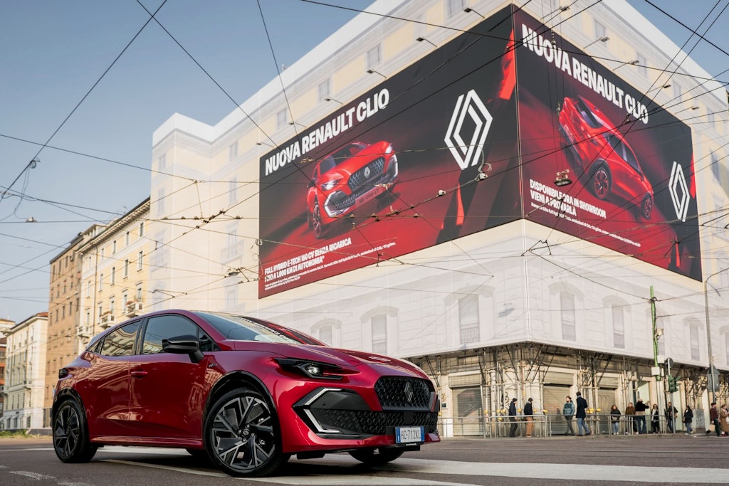 Nuova Renault Clio a Milano